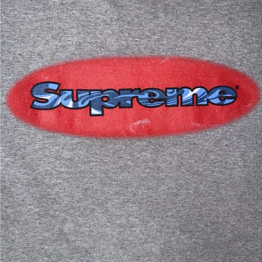 Supreme Heather Gray Tee